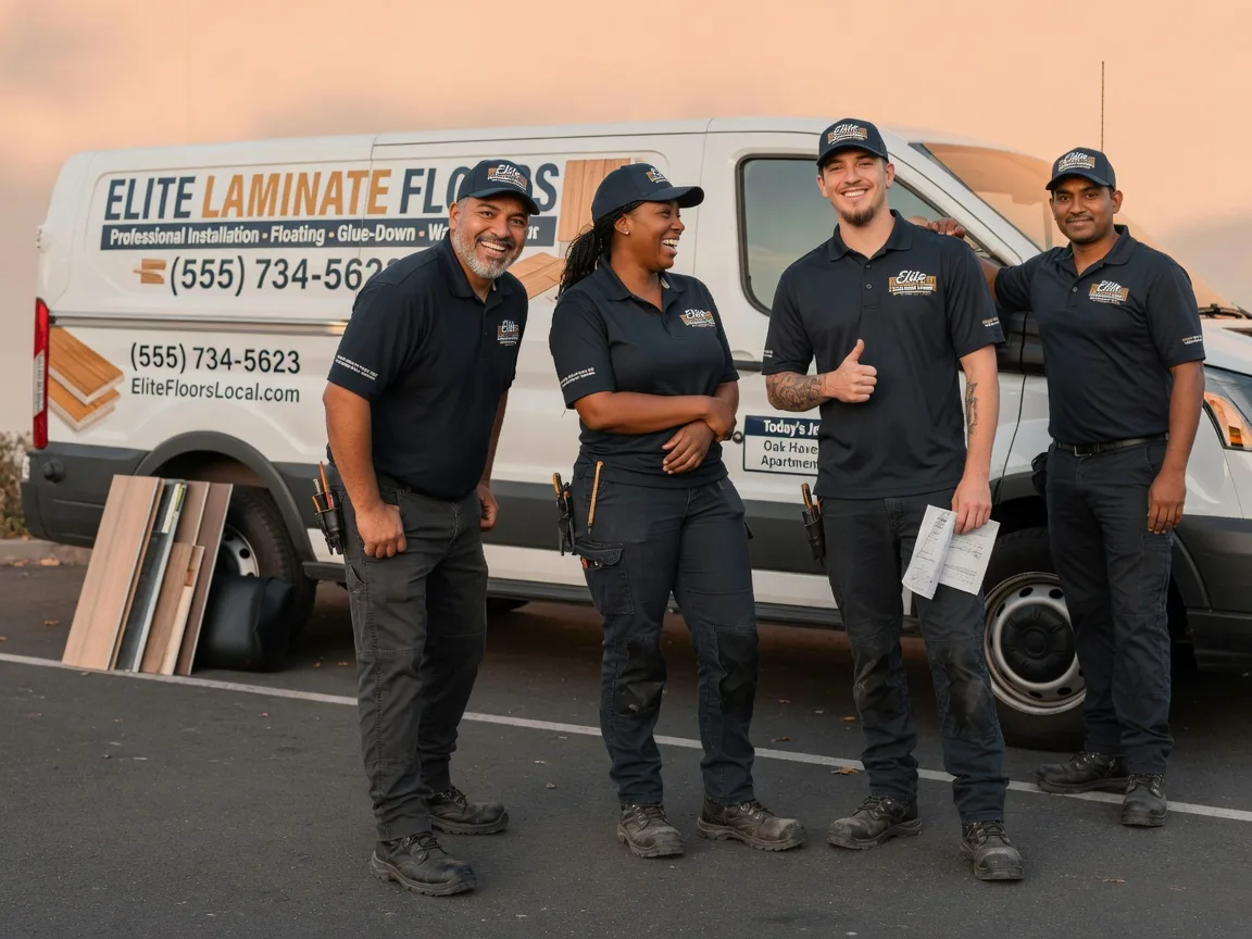 Laminate flooring installation company in Aline, OK